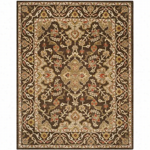 Safavieh Cl931a Classic Wool Hand Tufted Brown/brownr Ug