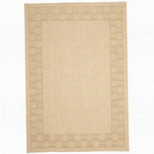 Safavieh Cy1003-5401-5 Courtyard Polypropylene Machine Madd Beige Raeaa Rug