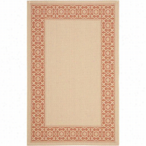 Safavieh Cy6003-11 Court Polypropylenemachine Made Choice Part/terracotta Rug