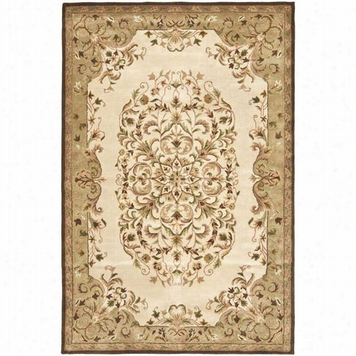 Safavieh Hg640a Heritage Wool Hand Tufted Beige/green Rugg