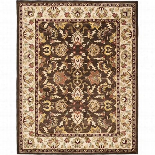 Safavieh Hg818 Aheritage Wool Hand Tufted Brown/beige Rug