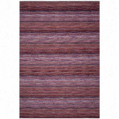 Safavieh Ihm702a Himalaya Wool Pile Hand Lomoed Purple/multi Rug