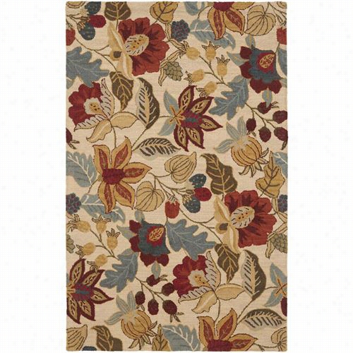 Safavieh Jar952b Jardi Wool Hand Tufted Beige/multi Rug