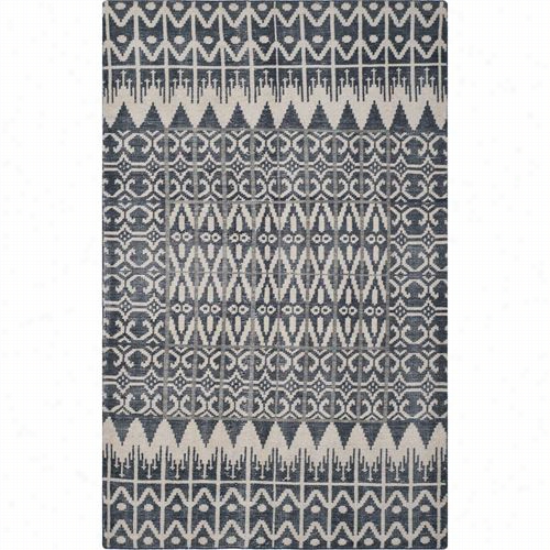 Safavieh Ky606a Kenyaa Wool Pile Hand Knotyed Charcoal Rug