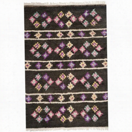 Safavieh Kny841a Kenya Wool/cotton Hand Woven Multi Rug