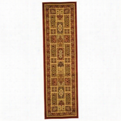 Safavieh Lnh217b Lyndhurst Ploypropylene Machine Made Red/red Area Rug