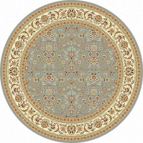 Safavieh Lnh312b Lyndhurst Polyprpoylene Power Loomed Light  Blue/ivory Area Rug