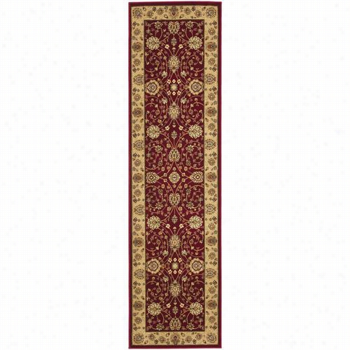 Safavieh Maj4782-4015 Majesty Polypropylene Machine Made Red/camel Area Rug