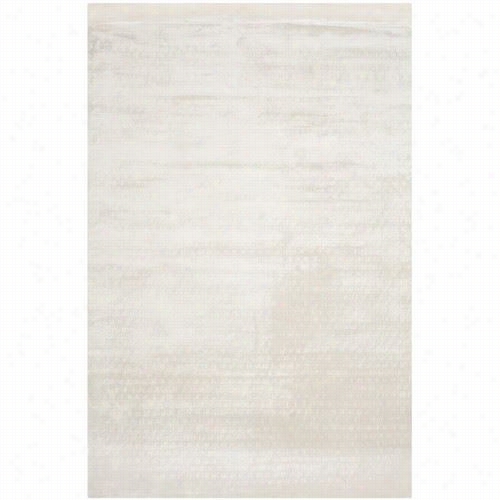 Safavieh Mir344w Mirabe Loom Knotted Viscose Pile Whitte Rug