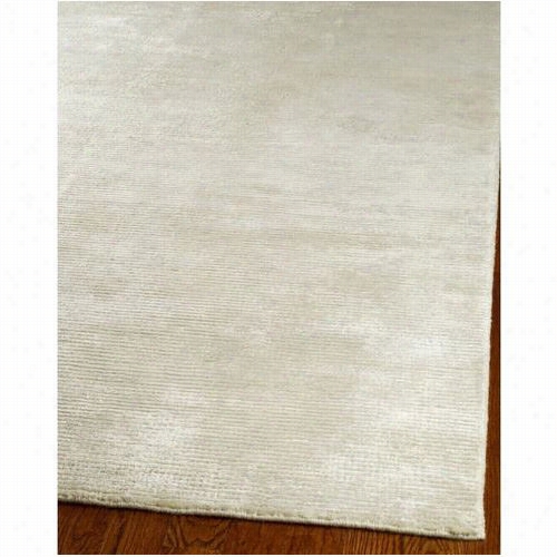 Safaviehmirr451a-8 Mirage Loom Knotted Viscose Pile Ivory Rug