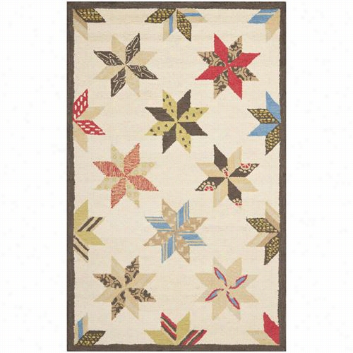 S Wfavieh Msr3751b Martha Stewart Wool Hand Tufted Bone Folder White Area Rug