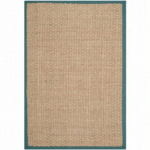 Safavieh Nf114m Natural Fiber Natural/light Blue Area Urg