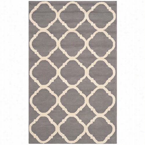 Safavieh Npt430a Newport Cotton-wool Hand Hooked Blue/ivory Area Rug