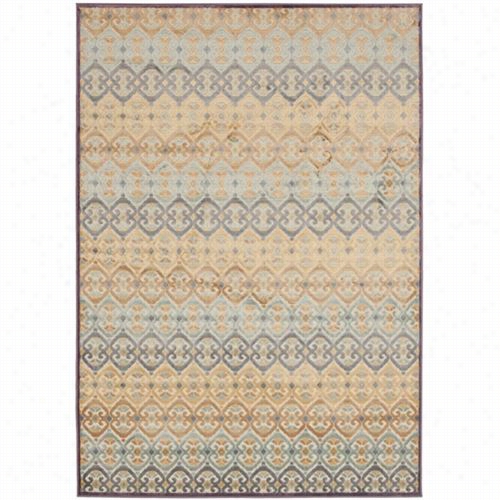 Safavieh Par150-840 Paradise Viscose Pile Power  Loomed Mauve/multi Area Rug