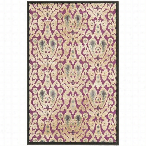 Safavieh Par157-2380 Paradise Viscose Power Loomed Anthracite/fuchisa Area Rug