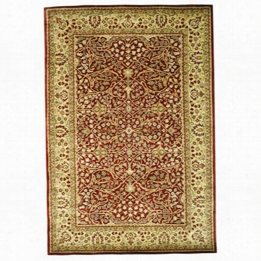 Safavieh Pl520a Persian Legend Wool Hand Tufted Rust / Beige Superficial Contents Rug