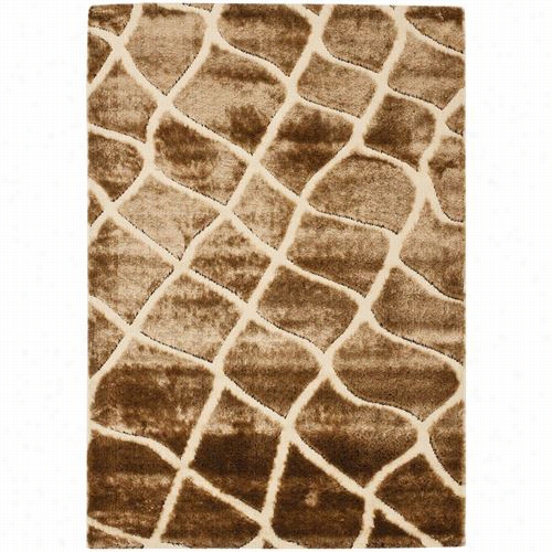 Safavieh Sg358-1125 Miaim Shga Polypropylene Power Loomed Creme/brown Rug