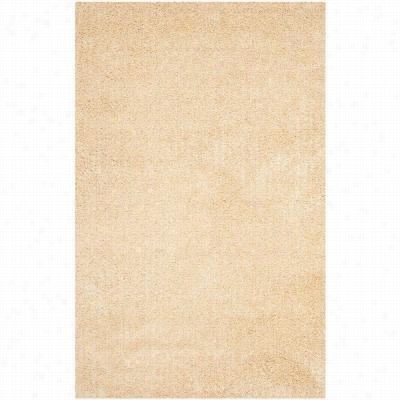 Sfaaieh Sg851c Shag Polyeste Hand Tufted Creme Rug