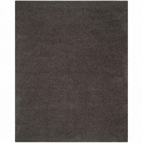 Safavieh Sga119c Athens Shag Polypropylene Power Loomed Dark Grey Rug