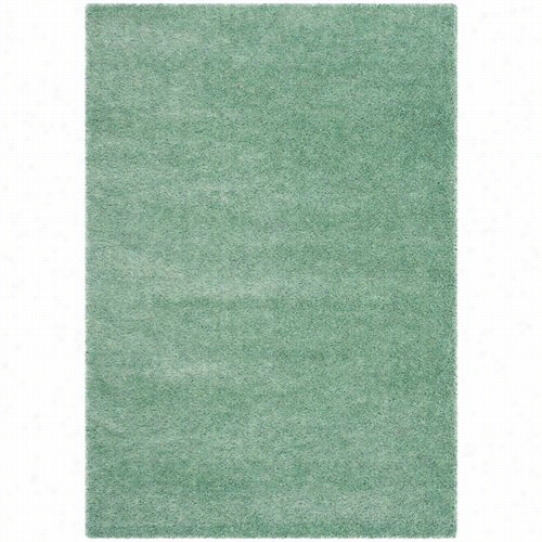 Safavieh Sgc720t Charlotte Shag Polypropylene And Polyester Power  Loomed Teal Rug