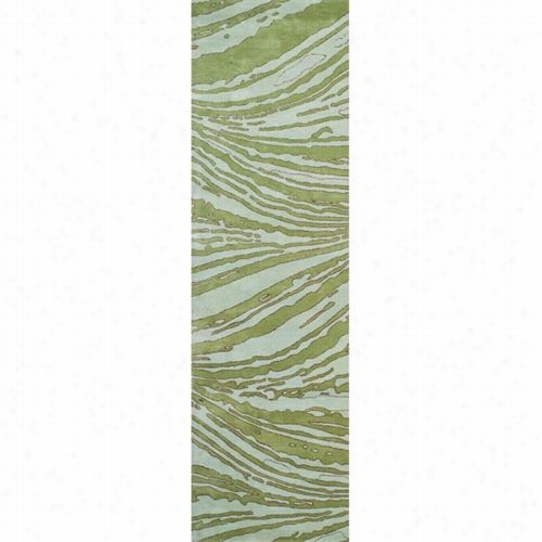 Saravieh Tmf903b Thom Filicia Wool And Tufted Sping Green Rug