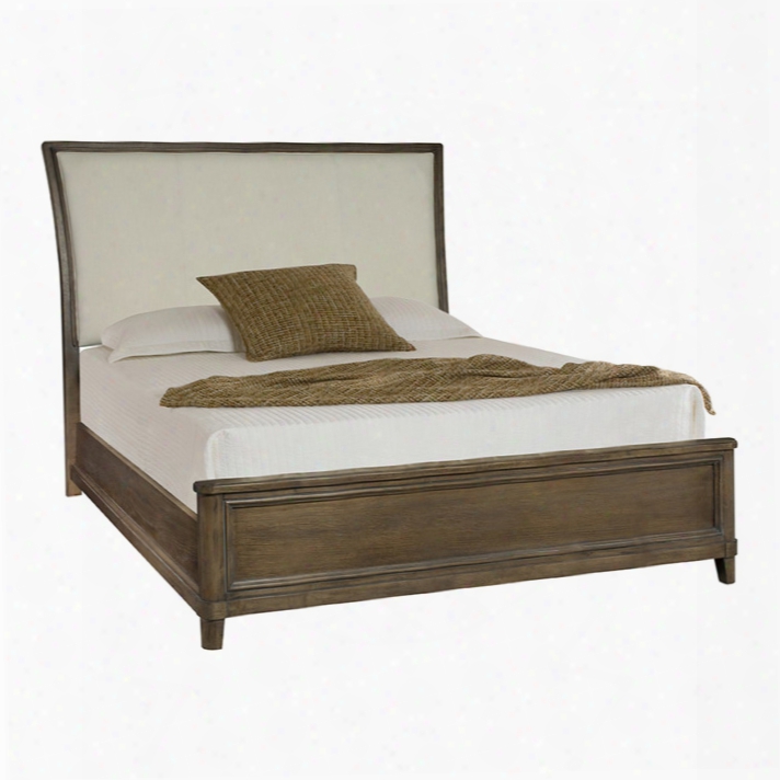 American Drew Park Studio California King Upholstered Sleigh Bed