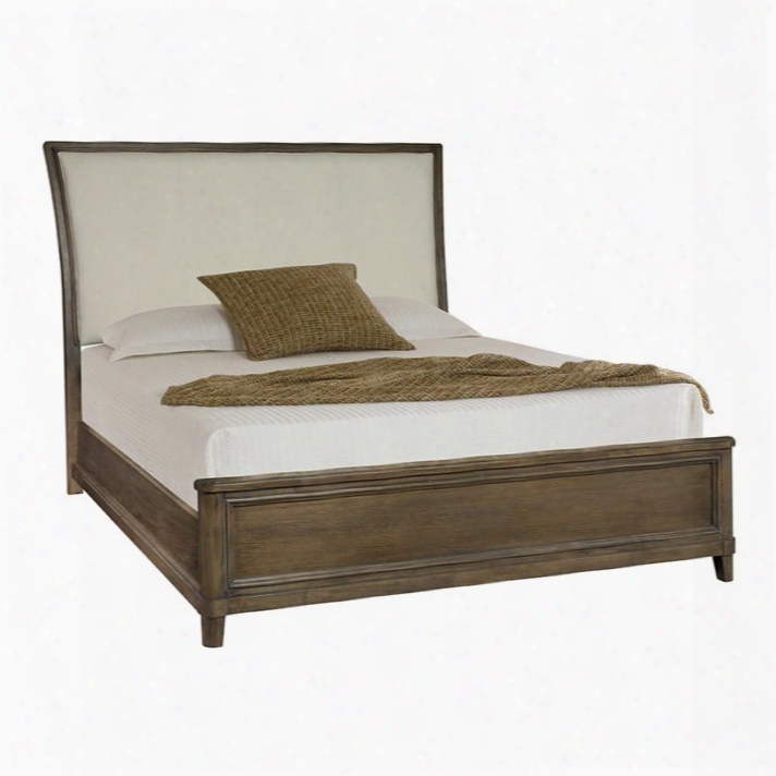 American Drew Park Studio Queen Upholstered Sleigh Bed