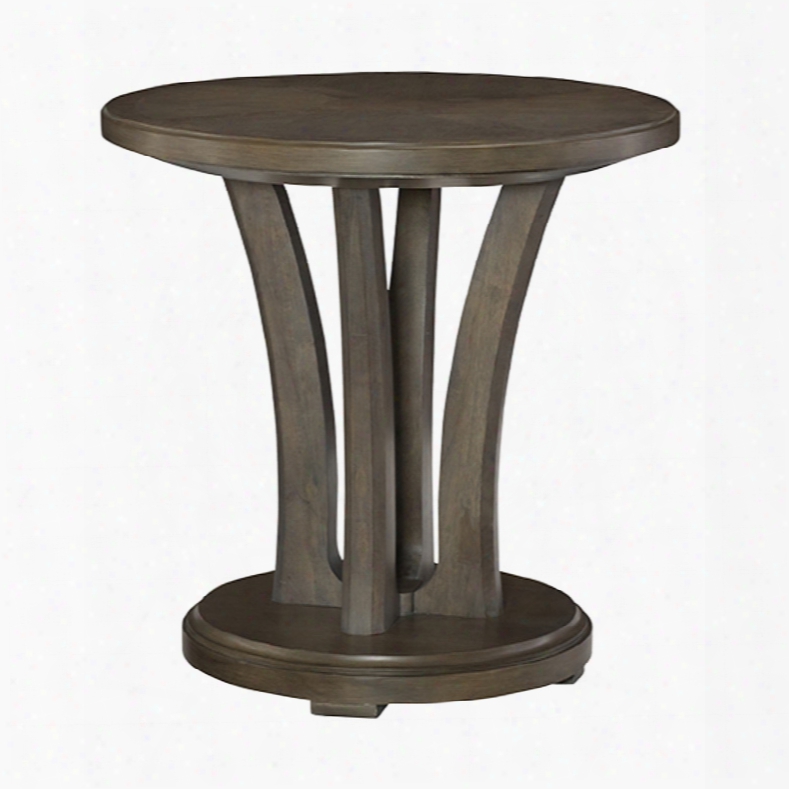 American Drew Park Studio Round Lamp Table