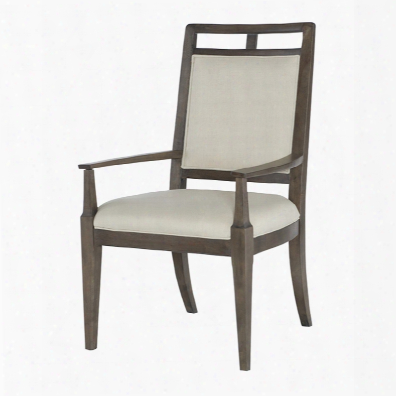 American Drew Park Studio Wood Back Arm Chair - Set Of 2