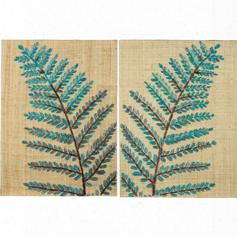 Cooper Classics Dellwood Wall Hangings - Set Of 2