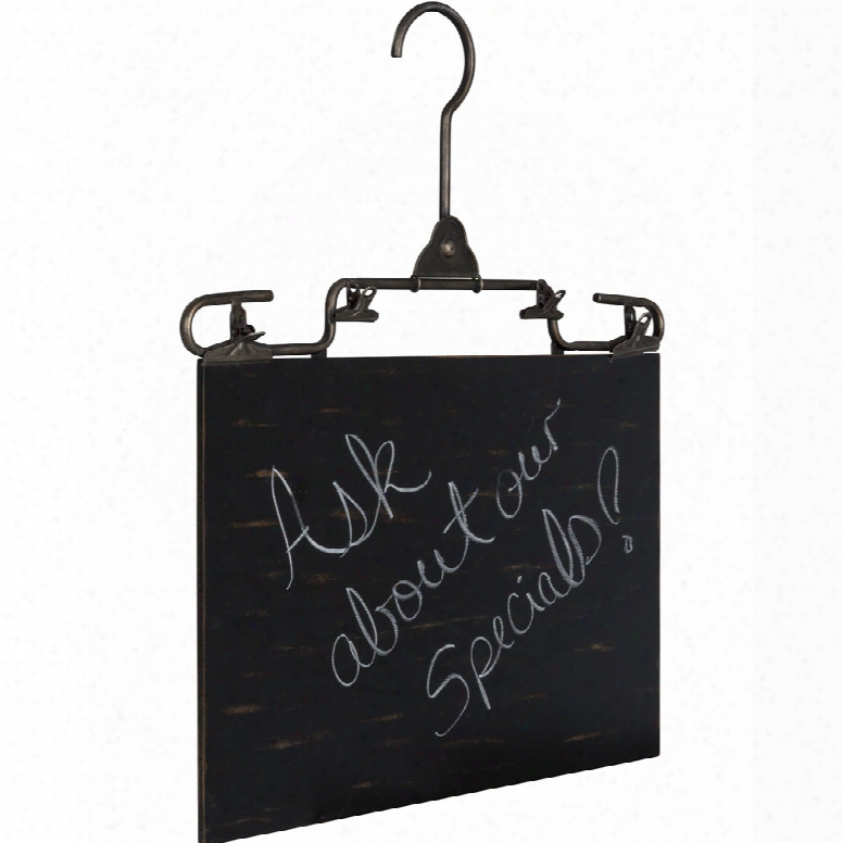 Cooper Classics Zucker Chalkboard