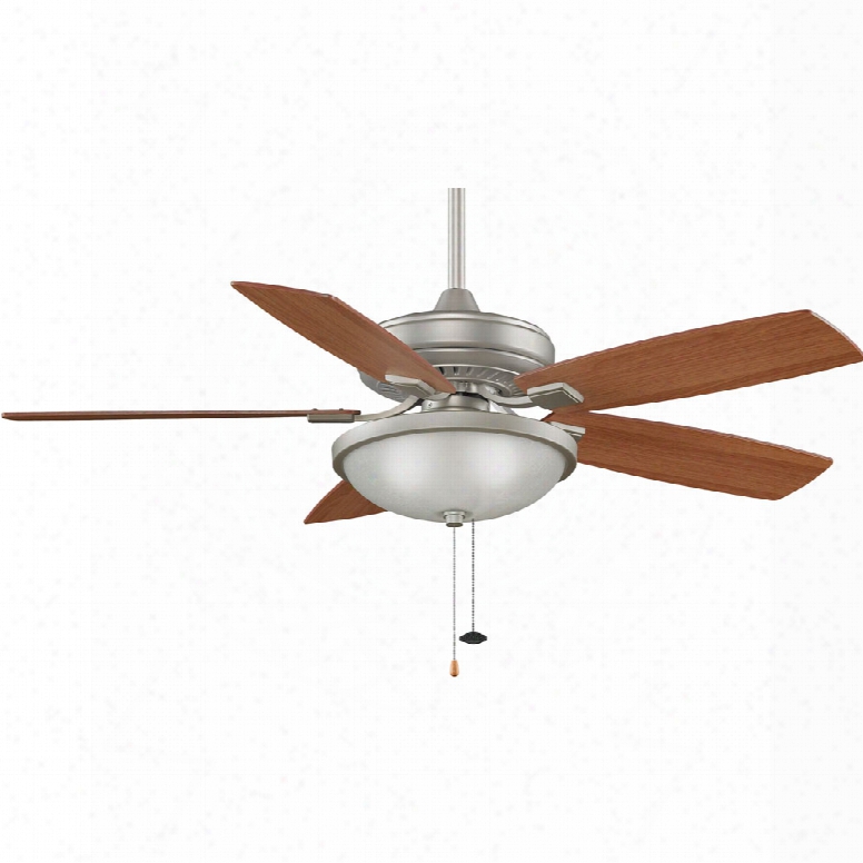 Fanimation Edgewood Ceiling Fan In Satin Nickel