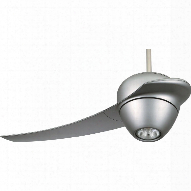 Fanimation Enigma Led Light Ceiling Fan - 220 Volt In Metro Gray