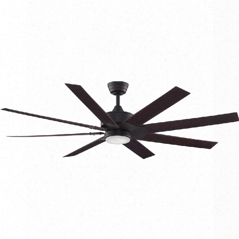 Fanimation Levon Led Light Ceiling Fan In Dark Bronze