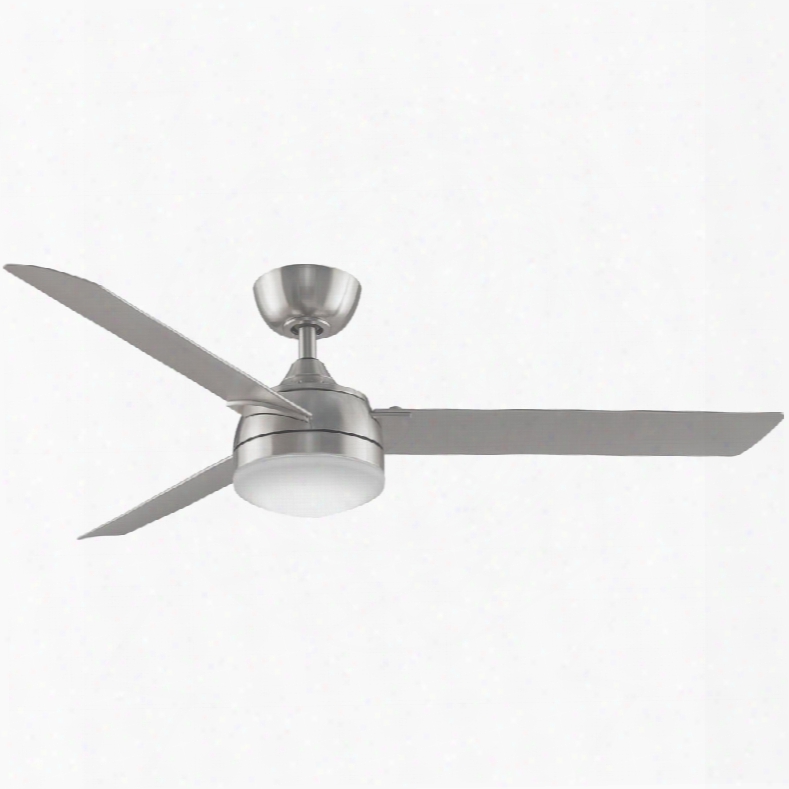 Fanimation Xeno Led Light Ceiling Fan In Brushed Nickel