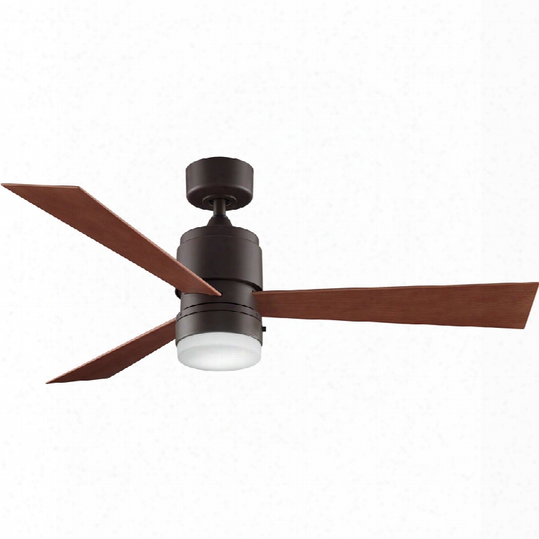 Fanimation Zonix Wet Oil-rubbed Bronze Ceiling Fan With Cherry Blades