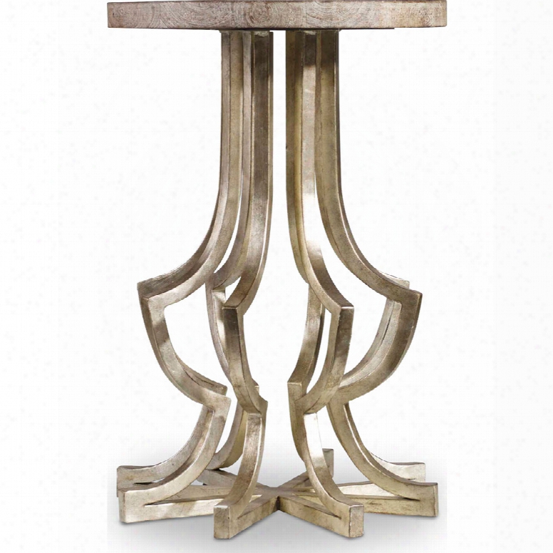 Hooker Accents Metal Chairside Table