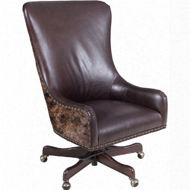 Hooker Harry Executive Swivel Tilt Chair In La Rabida Ranch Leathr