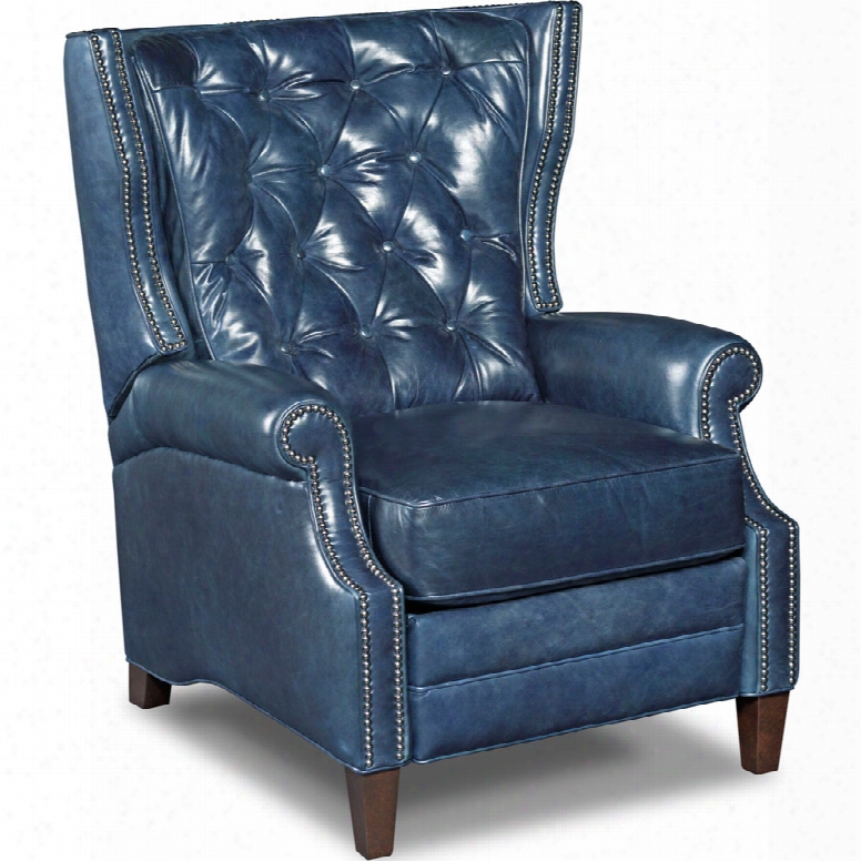 Hooker Hudson Recliner In Balmoral Maurice Leather