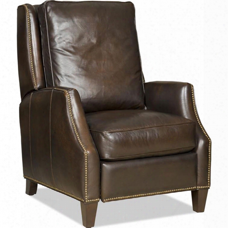 Hooker Kerley Recliner In Sarzana Fortress Leather