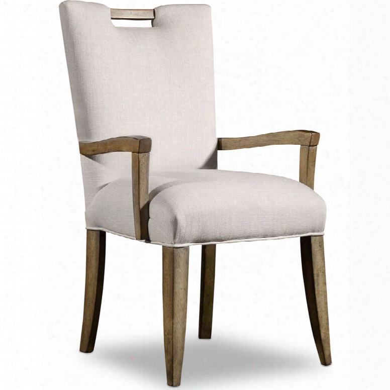 Hooker Melange Barrett Uph Arm Chair - Set Of 2