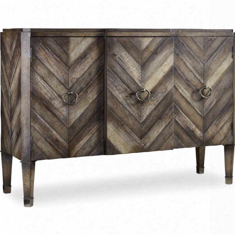 Hooker Melange Chevron Console