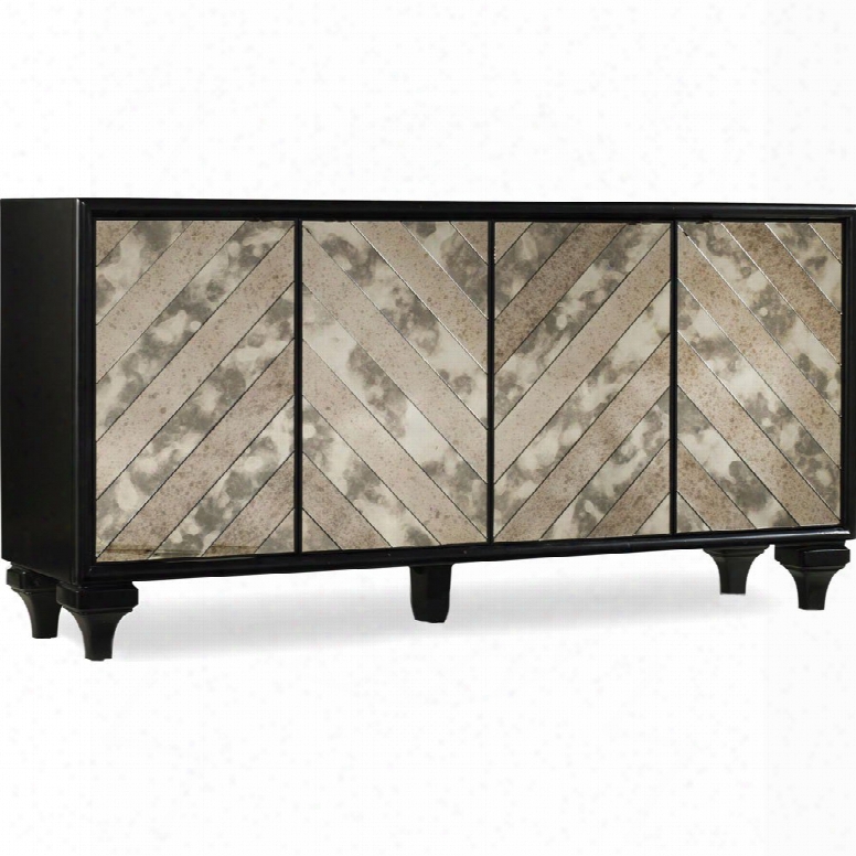 Hooker Melange Mirrored Angle Console