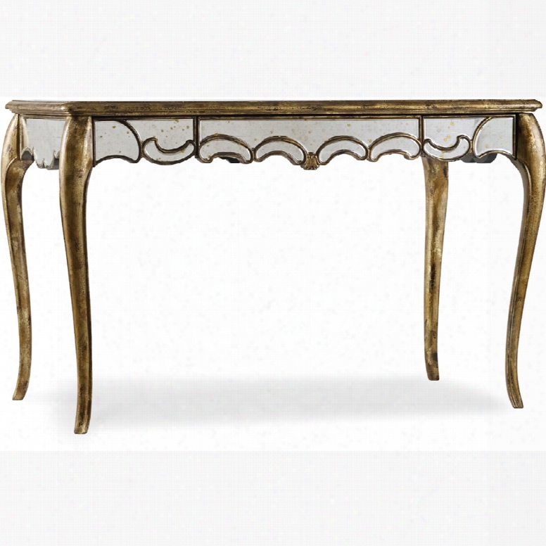 Hoiker Mirrored Writing Desk