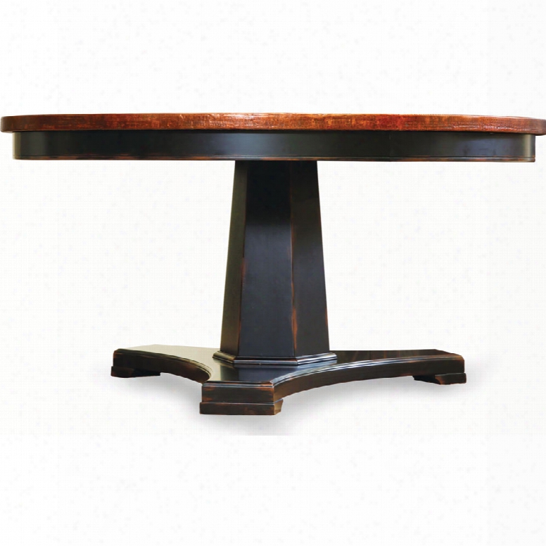Hooker Sanctuary 48in Copper Dining Table