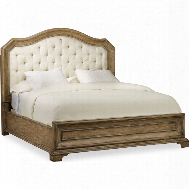 Hooker Solana Queen Upholstered Panel Bed