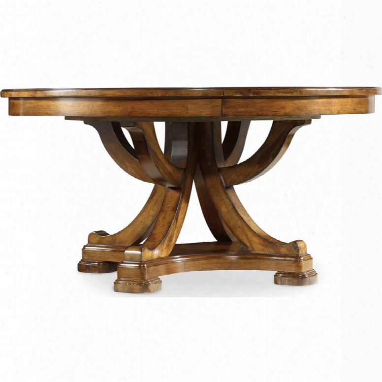 Hooker Tynecastle 60in Round Pedestal Dining Table