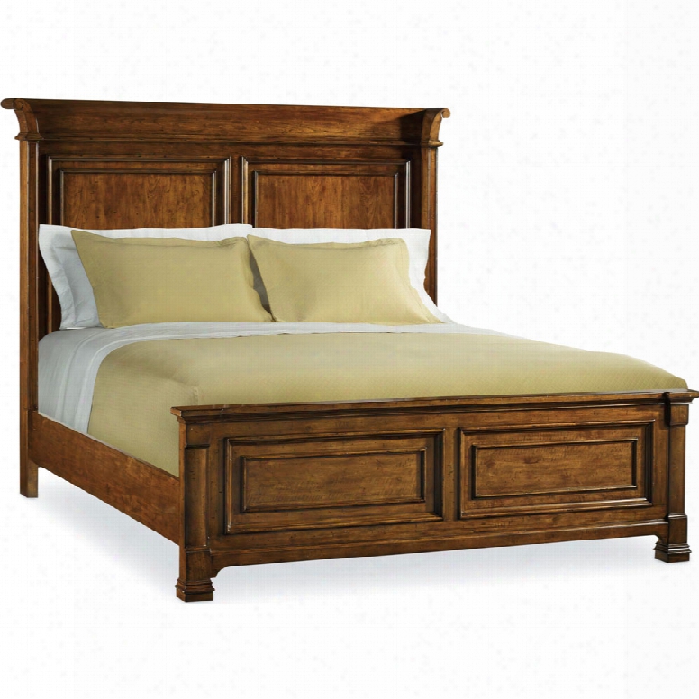 Hooker Tynecastle King Panel Bed