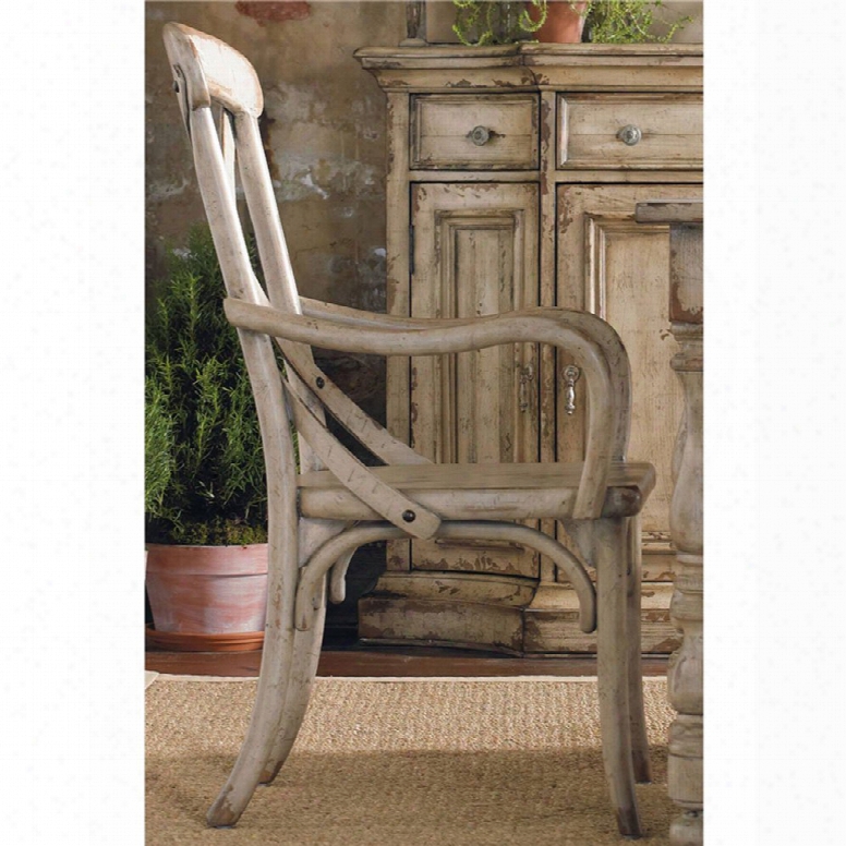 Hooker Wakefield X Back Arm Chair - Set Of 2