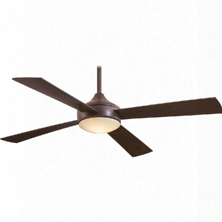 Minka Aire Aluma 1-light Ceiling Fan In Oil-rubbed Bronze